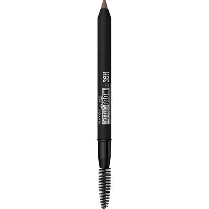 Maybelline New York Tattoo Brow 36H Waterproof Eyebrow Pencil With Brush No.6 Ash Brown
