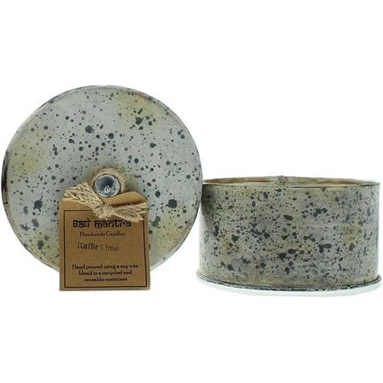 Bali Mantra Victorian Tin Round Kafir Lime Candle 280G - Image 3
