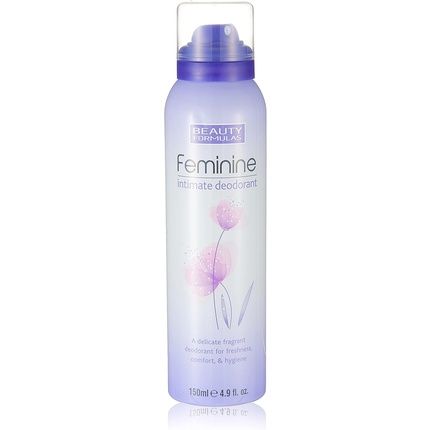 Beauty Formulas Feminine Intimate Deodorant Spray 150Ml