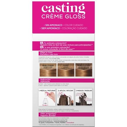 L'Oreal Casting Creme Gloss Hair Color 700 Blonde 72Ml