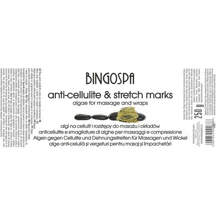 Algae For Cellulite And Stretch Marks Wraps And Massage 250G