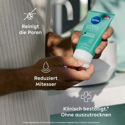 Nivea Derma Skin Clear Anti-Blemish Peeling 150Ml