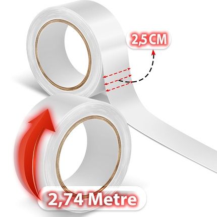 Lace Front Support Tape Roll 1 X 3 Yards