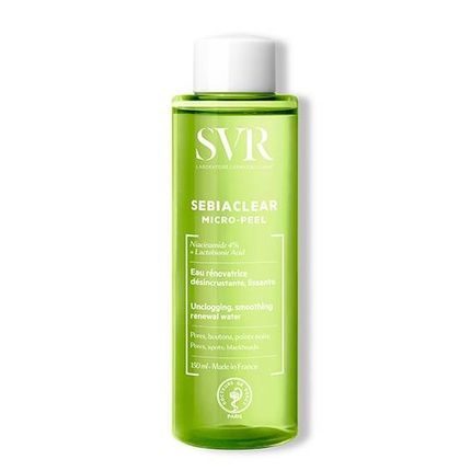 Laboratoires Svr Sebiaclear Micropeel 150Ml Exfoliating Water That Unclogs Pores And Smooths Skin