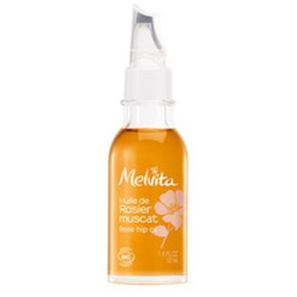 Melvita Organic Nutmeg Rose Oil Nourishes And Revitalizes Reduces Stretch Marks 100% Natural Certified Organic 50Ml Bottle