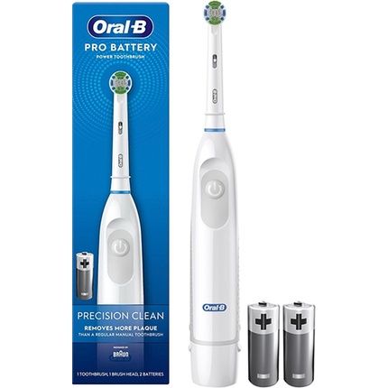 Oralb Pro Power White Battery Toothbrush