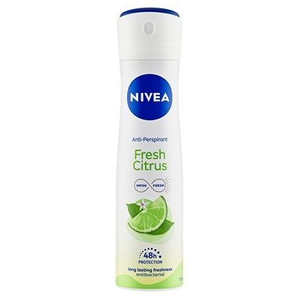 Nivea Fresh Citrus Antiperspirant Spray 150 Ml 48H Protection
