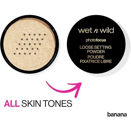 Wet n Wild Photo Focus Loose Setting Powder Banana Shade 20g - Image 3