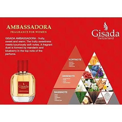 Gisada Ambassadora Eau De Parfum 100Ml Perfume For Women - Image 3
