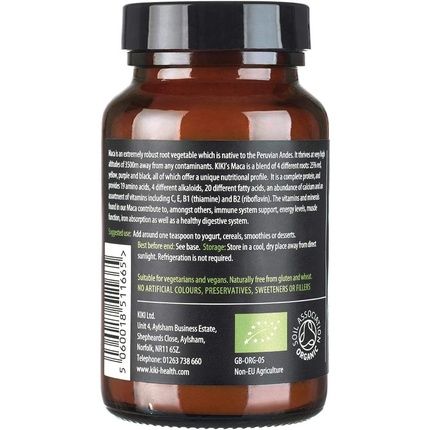 Kiki Health Premium Organic Maca Powder 100G Cream - Image 3