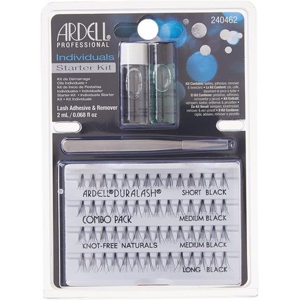 Ardell Individuals Starter Kit With Adhesive, Remover And Tweezers 25G