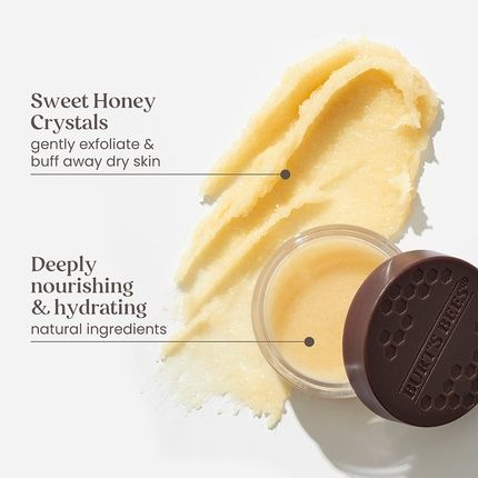 Burt'S Bees Lip Scrub And Exfoliator With Sweet Honey Crystals Cocoa Butter And Beeswax 7.08G