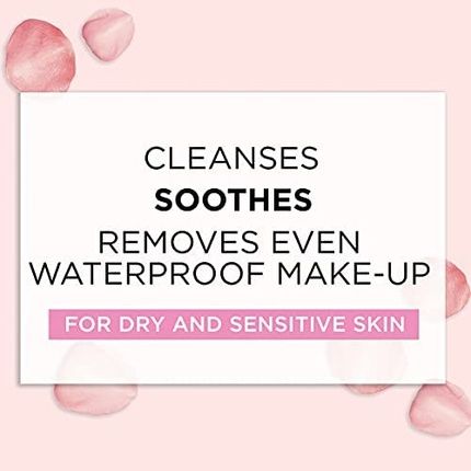 L'Oreal Paris Fine Flowers Cleansing Wipes For Dry And Sensitive Skin 25 Wipes