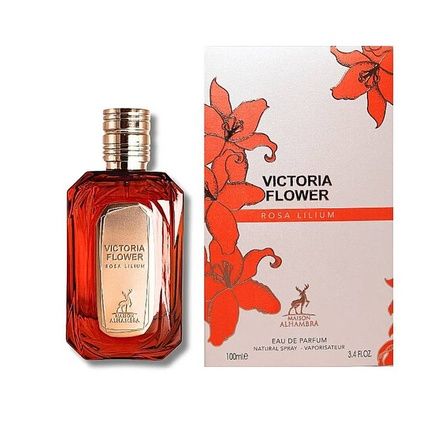 Maison Alhambra Victoria Flower Rosa Lilium Eau De Parfum Women 100 Ml