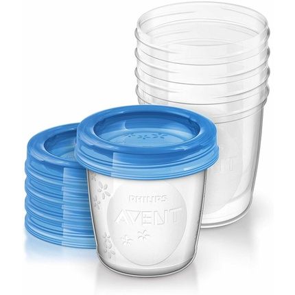 Philips Avent Storage Cup 180Ml Screw Lid Set - Pack Of 5