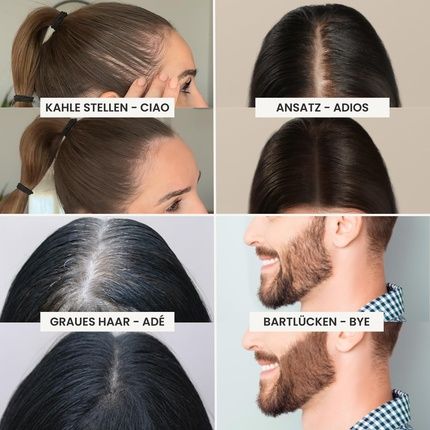 Imperio Hair Concealer Powder For Thicker Hair 4G - Light Grey - Image 3