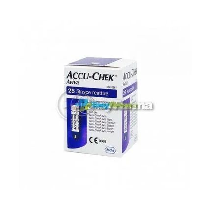 Accu-Chek Aviva 25 Test Strips