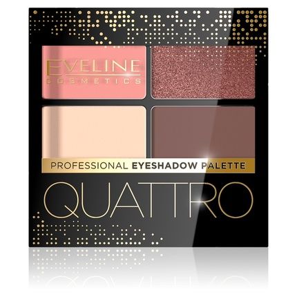 Eveline Quattro Professional Eyeshadow Palette - 06, 7.2G