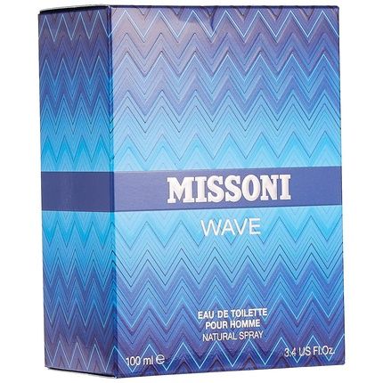 Missoni Wave Men Edt Spray 3.4 Fl Oz