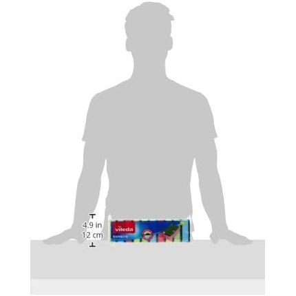 Vileda Economy Pack Of 10 Rainbow - Image 3