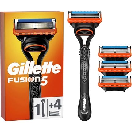 Gillette Fusion5 Razor For Men With 4 Replacement Blades