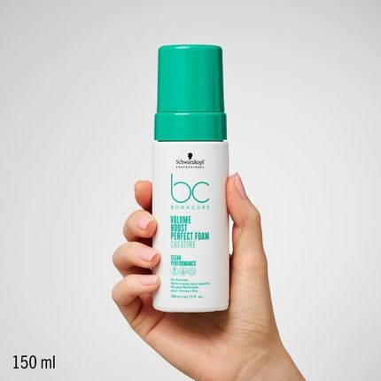 Schwarzkopf Professional Bonacure Volume Boost Perfect Foam Hair Mousse For Fine Hair