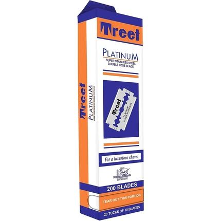 Treet Platinum Super Stainless Blades 100 Pieces