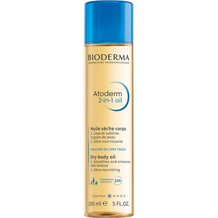 Bioderma Atoderm 2 In 1 Oil Dry Body Oil 150 Ml