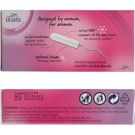 Lil-Lets Super Tampons 16S
