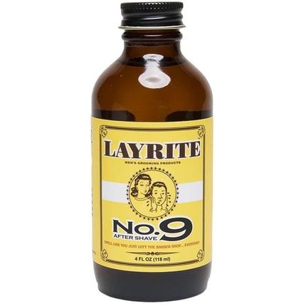 Layrite No.9 Bay Rum Aftershave 118Ml Cooling Invigorating Soothing