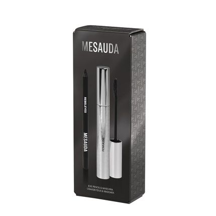 Hair Mesauda Beauty The Bold Femuline Eye Kit Mascara And Pencil Set