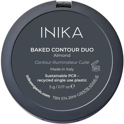 Inika Baked Mineral Contour Duo Almond - Image 3