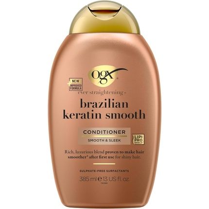 Ogx Brazilian Keratin Smooth Conditioner For Dry Hair 385Ml