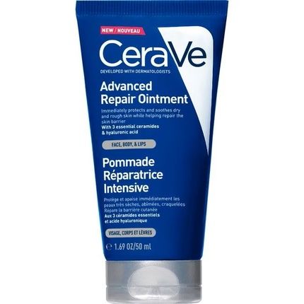 Cerave Advanced Repair Ointment With Hyaluronic Acid And 3 Essential Ceramides