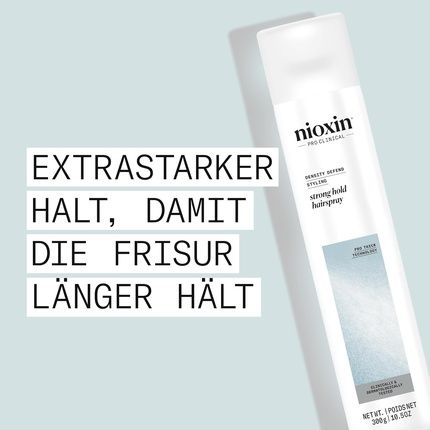 Nioxin Density Defend Styling Strong Hold Hairspray 300Ml - Image 3