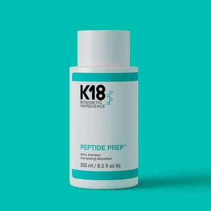 K18 Biomimetic Hairscience Peptide Prep Detox Hair Shampoo 250Ml Ph 3.8-4.2 Color Safe - Image 3