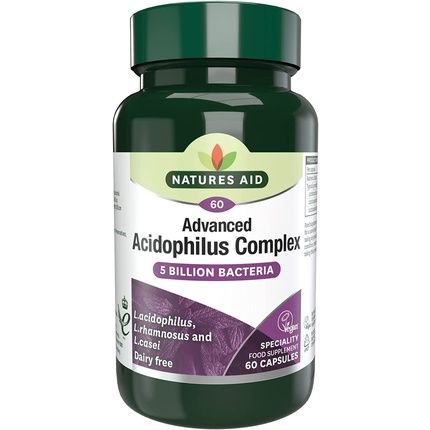 Natures Aid Organic Spirulina 500Mg 90 Capsules 80G