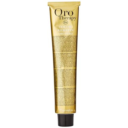 Fanola Oro Therapy Color Keratin 100Ml 6.13 Dark Blonde Beige - Image 3
