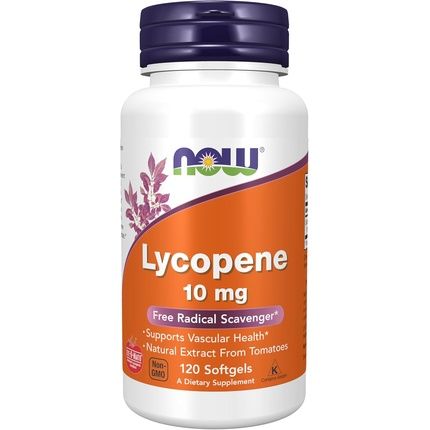 Now Supplements Lycopene 10Mg With Natural Extract From Tomatoes