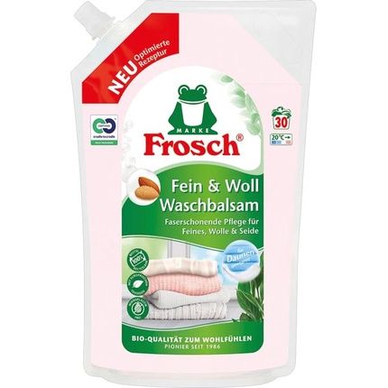Frosch Liquid Detergent 30 Washes Fine And Wool Wash Balm