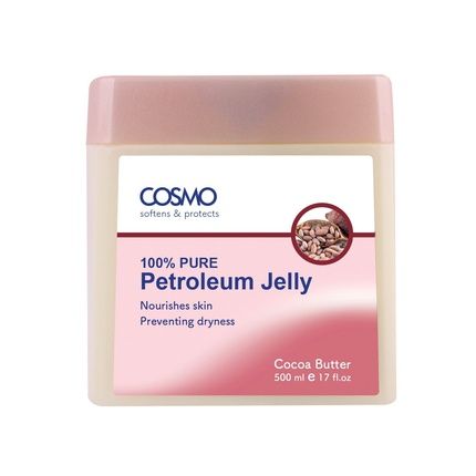 Cosmo 100% Pure Petroleum Jelly With Cocoa Butter 500Ml