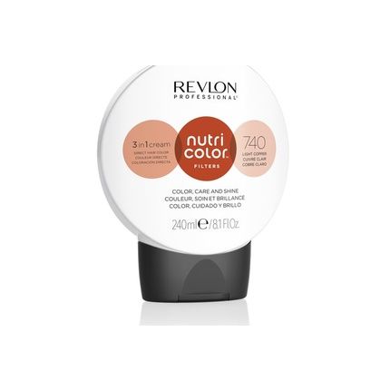 Revlon Nutri Color Filters Toning 740 240 Ml Light Copper