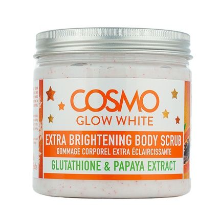 Cosmo Cosmetics Gluta Papaya Extra Brightening Body Scrub 475Ml