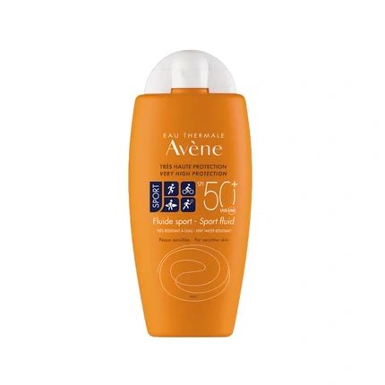 Avene Sport Fluid Spf 50 Protective Fluid For Sensitive Skin 100 Ml