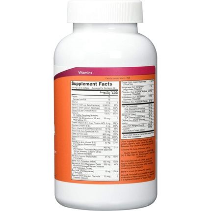 Now Foods Prenatal Gels + Dha Multiple Vitamin & Mineral 180 Softgels
