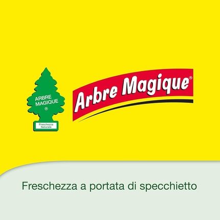 Arbre Magique Pop Auto Air Freshener Solid Noir Scent Dynamic Sporty Fragrance Lasts Up To 30 Days Italian Design - Image 3