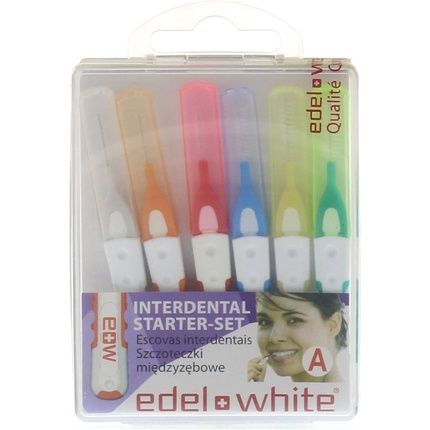 Edelweiss White Interdental Brushes Starter Kit