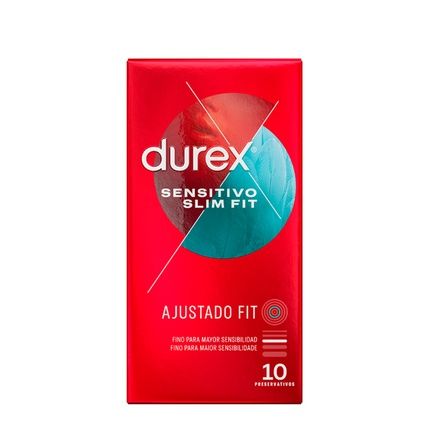 Durex Sensitive Slim Fit 10 Units