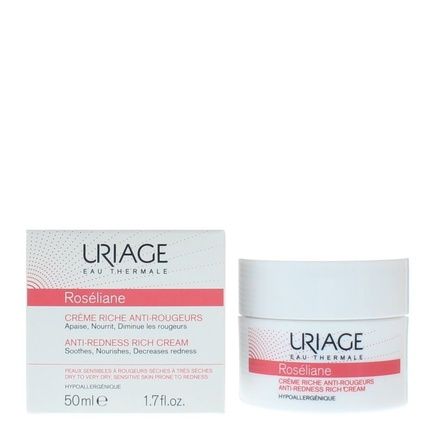 Uriage Rosliane Antiredness Rich Cream Nourishing Cream For Sensitive Skin 50 Ml
