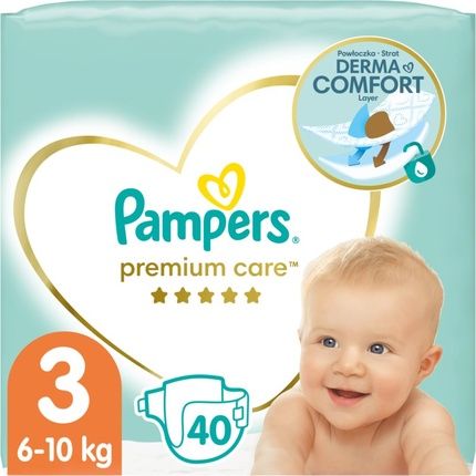 Pampers Premium Care Size 3 - 40 Pieces